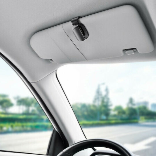 Baseus Car Sunglasses Case Μαύρη