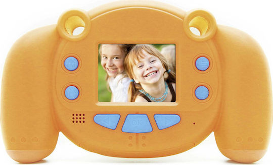 EasyPix KiddyPix Robozz Compact Φωτογραφική Μηχανή 1.3MP με Οθόνη 2" Πορτοκαλί