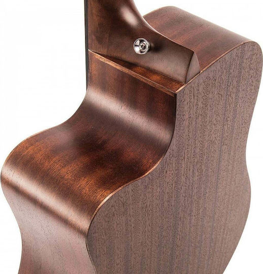 Vintage Semi-Akustik Gitarre VE-440WK Ausschnitt Braun