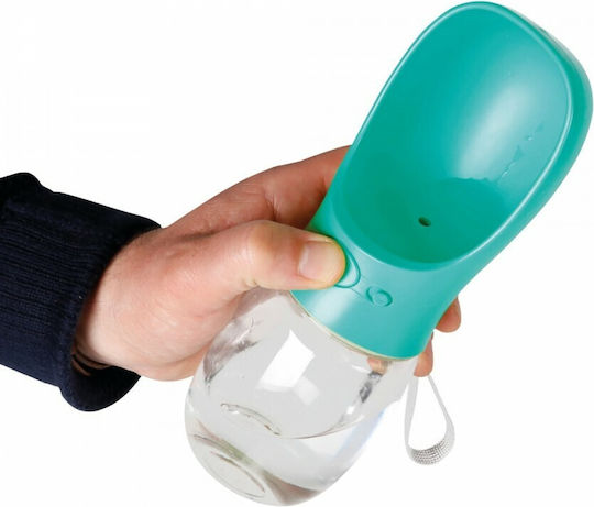 Lampa Bottle Water for Dog & Cat 350ml in Light Blue Color