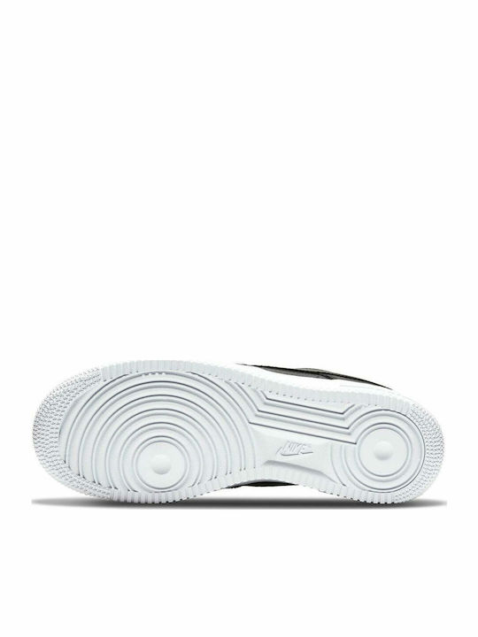 Air Force 1 '07 Sneakers Black / White / Metallic Silver