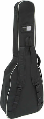 Gewa Economy 12 Waterproof Case Classical Guitar with Covering 4/4 Black