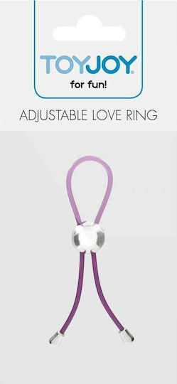 ToyJoy Adjustable Love Ring Cock Ring Schwanz Silikon Lila