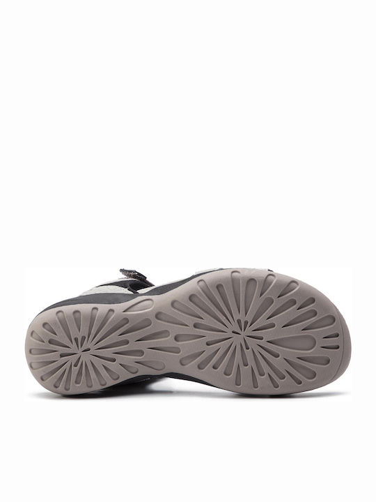 Adib Flache Sandalen für Damen Sportlich in Gray Farbe