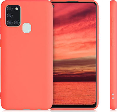 KWmobile Silicone Back Cover Coral (Galaxy A21s)