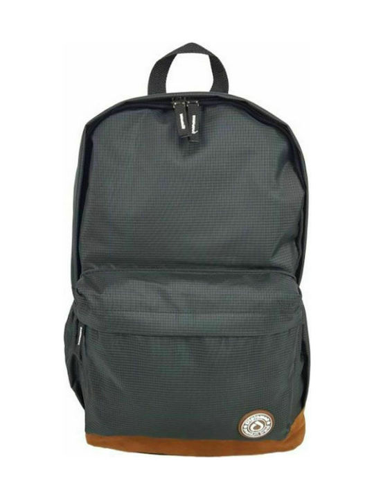 Diplomat Men's Fabric Backpack Black 15lt