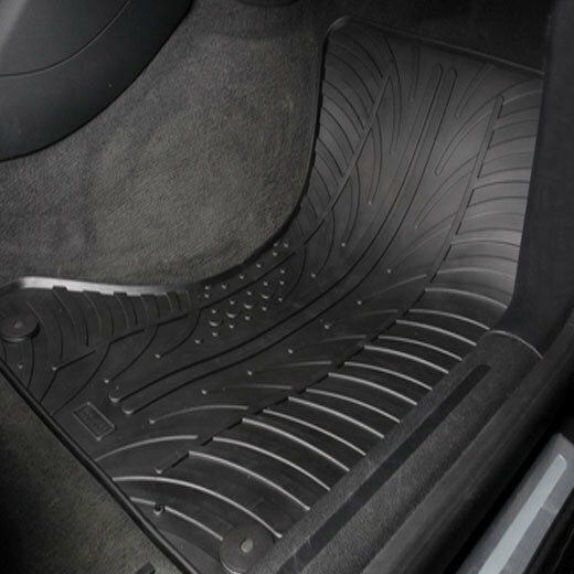 Gledring Set of Front and Rear Mats 4pcs for Audi A1 2010-2018 Black
