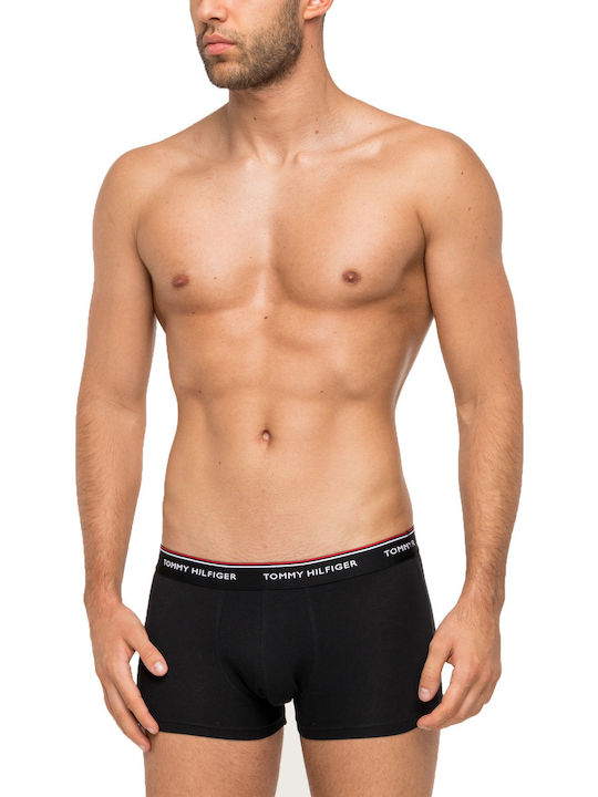 Tommy Hilfiger Herren Boxershorts Schwarz 3Packung