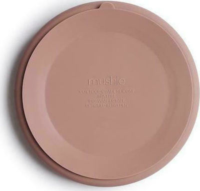 Mushie Kinderteller aus Silikon Blush