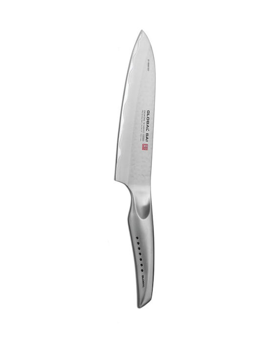 Global Sai Chef Knife of Stainless Steel 19cm SAI-01