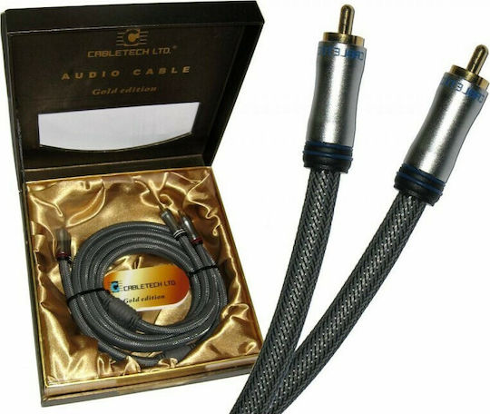 Cabletech Кабел RCA мъжки - RCA мъжки 1.8м KPO3821