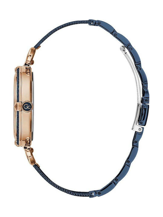 GC Watches Ρολόι Μπαταρίας με Μεταλλικό Μπρασελέ GC Watches Ρολόι Μπαταρίας με Μεταλλικό Μπρασελέ