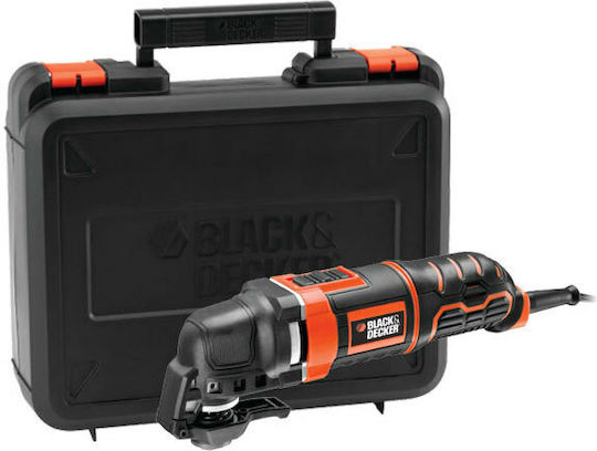 Black & Decker Παλινδρομικό Πολυεργαλείο 300W με Ρύθμιση Ταχύτητας