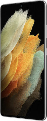 Samsung Galaxy S21 Ultra 5G Две SIM карти (12GB/256GB) Фантомно сребърно