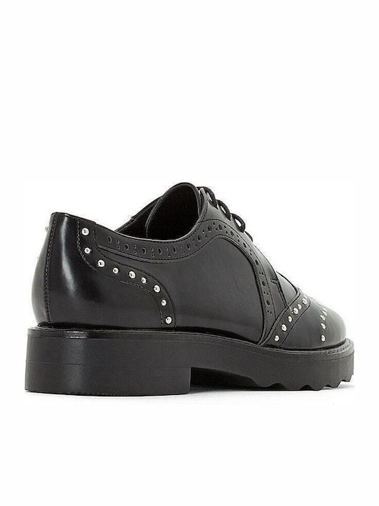 Damen Oxfords in Schwarz Farbe