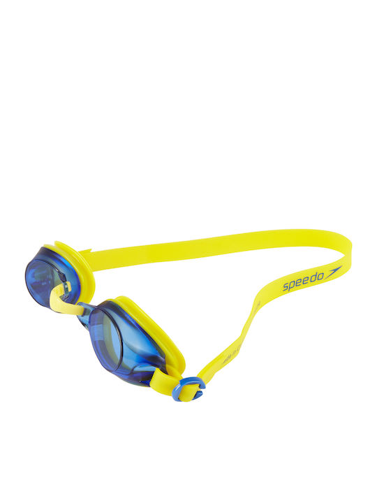 Speedo Jet Swimming Goggles Kids with Anti-fog Lenses Yellow