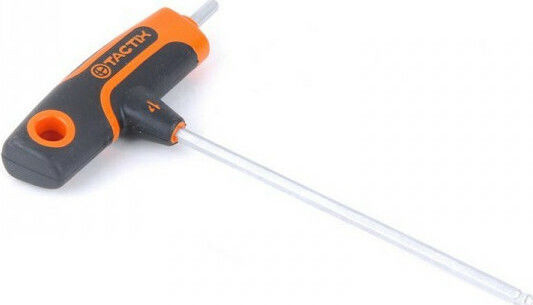 Tactix Κλειδί Allen σε Σχήμα Ταφ με Μύτη Μεγέθους 4mm
