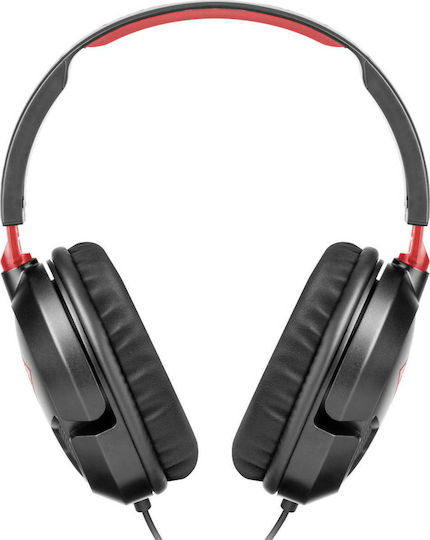 Turtle Beach Recon 50 Über Ohr Gaming-Headset mit Verbindung 3,5mm Black/Red