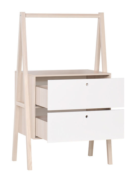 Kids Chest of Drawer Spot Young with 2 Drawer 88x60x150εκ.