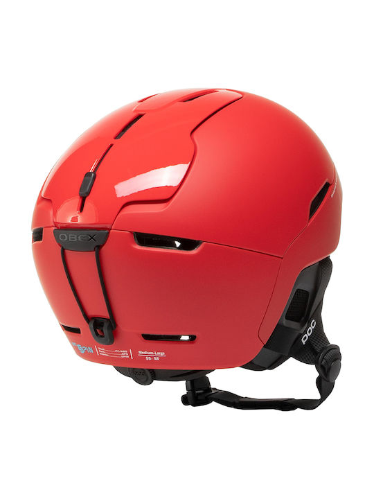 Poc Obex Spin Helmet for Ski & Snowboard Red 10103-1118