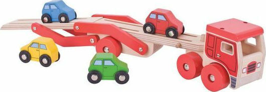 Big Jigs Vehicle Transport Vehicle made of Wood for 12++ Months
