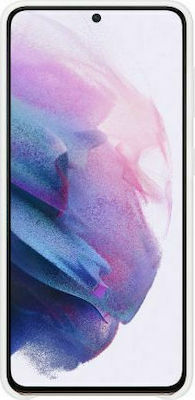 Samsung LED Cover Umschlag Rückseite Kunststoff Weiß (Galaxy S21+ 5G) EF-KG996CWEGWW