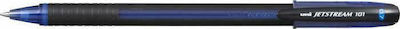 Uni-Ball Στυλό Ballpoint 0.7mm με Μπλε Mελάνι Jetstream SX-101 Μπλε