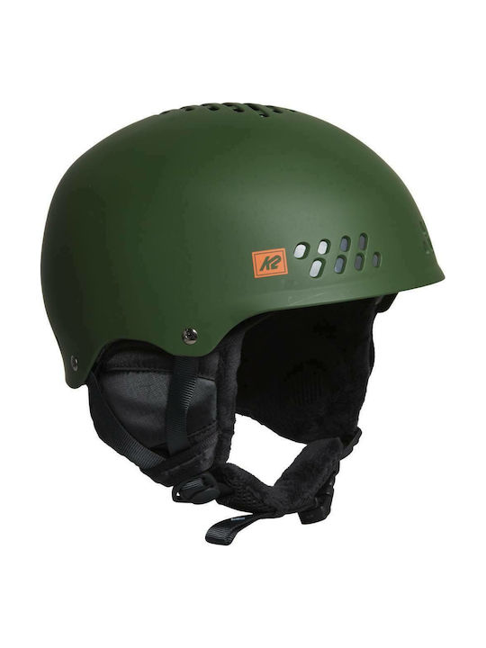 K2 Phase Pro MIPS Ανδρικό Κράνος για Σκι & Snowboard σε Πράσινο Χρώμα