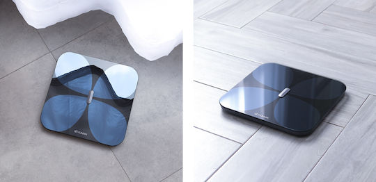 Yunmai Smart Pro M1806 Smart Badezimmerwaage 180kg mit Körperfettmessung & Bluetooth Schwarze