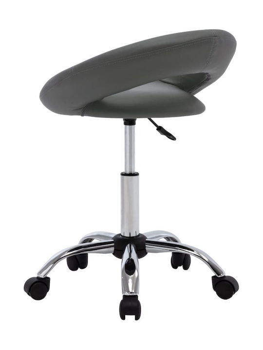 Office Desk Stool Gray 50x54x64cm