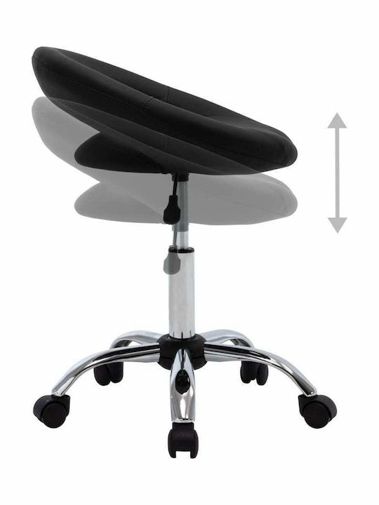 Office Desk Stool Black 50x54x64cm