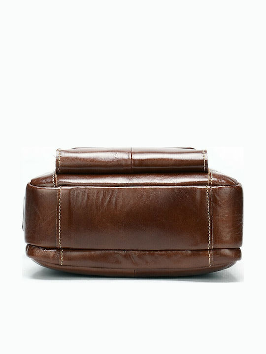 Leather Men's Bag Shoulder / Crossbody Brown