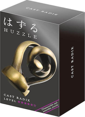 Hanayama Huzzle Cast Radix Metallic Riddle for 8+ Years 473770