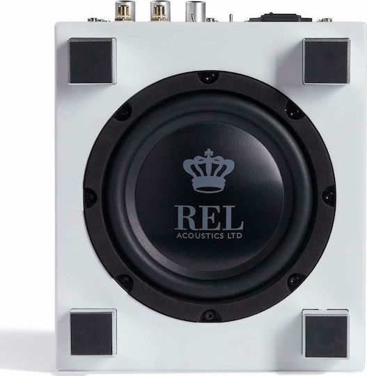 Rel Acoustics Tzero MKIII Autoîntăritor Subwoofer cu Difuzor 6.5" 100W Alb lucios