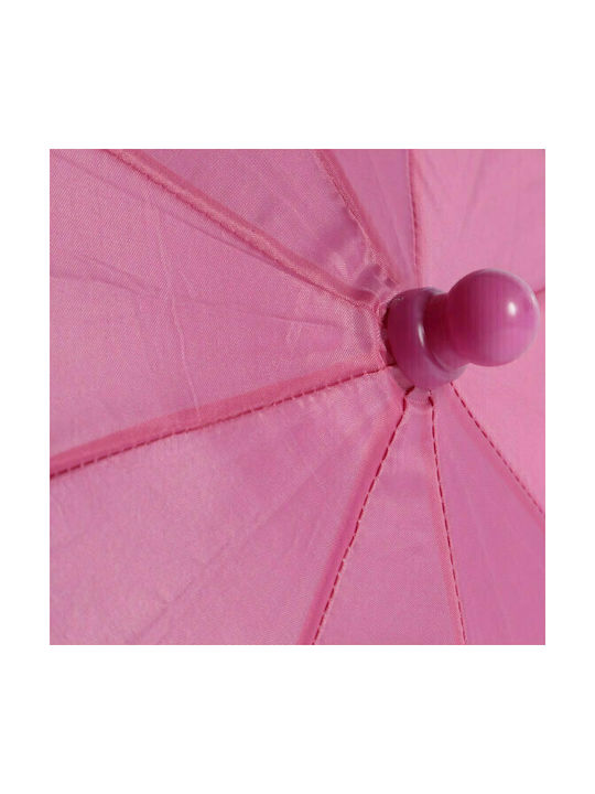 Playshoes Kids Curved Handle Umbrella Ομπρέλα με Πασχαλίτσες Pink