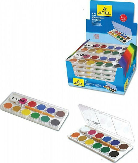 Adel Aquarellfarbe Mehrfarbig mit Pinsel