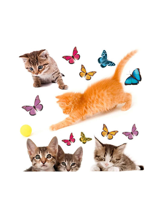 Ango Kids Vinyl Window Sticker Cats 22pcs