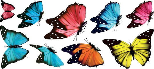 Ango Kids Vinyl Window Sticker Butterflies S 14pcs