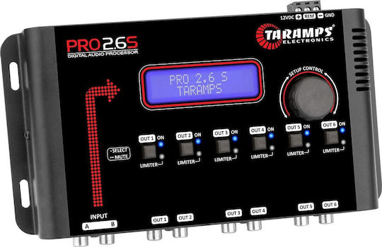 Taramps Pro 2.6S Car Audio Amplifier 6 Channels Class A/B