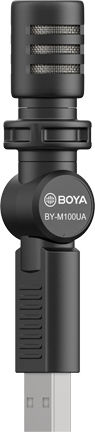 Boya BY-M100UA Condenser (Small Diaphragm) USB Microphone Shock Mounted