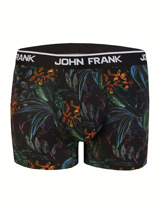 John Frank Digital World Boxeri pentru bărbați Multicolor cu modele 1Pachet