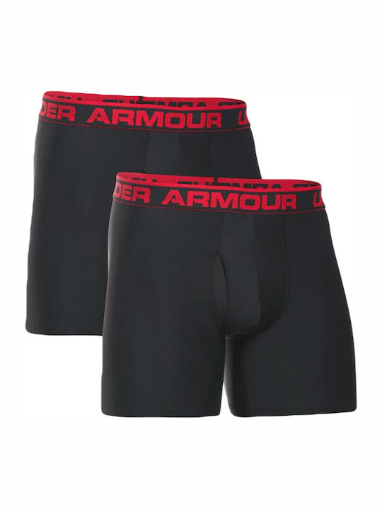 Under Armour Ανδρικά Μποξεράκια Μαύρα 2Pack