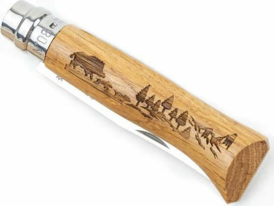 Opinel No.8 Pocket Knife Beige