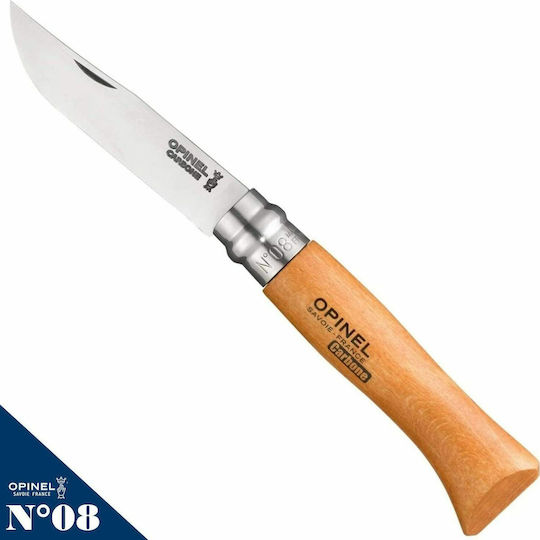 Opinel No.08 Pocket Knife Beige