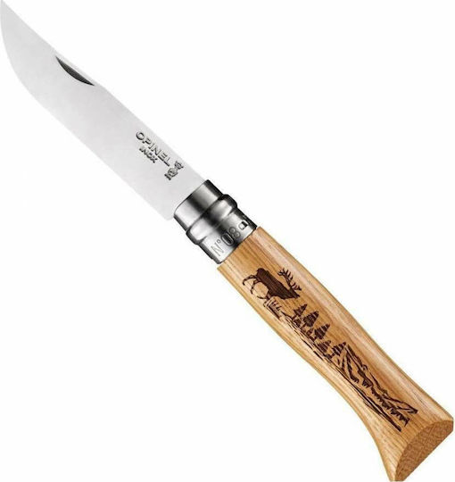 Opinel No.8 Taschenmesser Beige