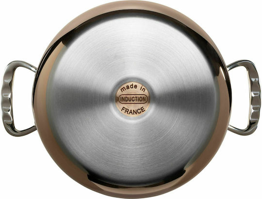 De Buyer Prima Matera Deep Stainless Steel Pot 5.4lt / 24cm