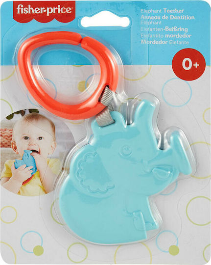 Fisher Price Ελεφαντάκι Μασητική Κουδουνίστρα Οδοντοφυΐας από Πλαστικό για 0 m+