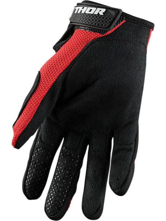 Thor Mx Sector Summertime Μotocross Gloves Red