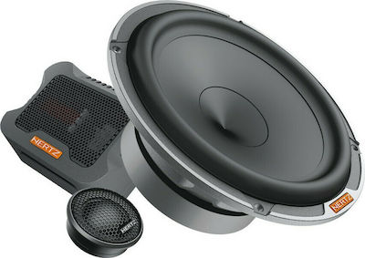 Hertz Car Speaker Set MPK 165P.3 PRO Separate 6.5" with 100W RMS (2 Way) 02.01.0208