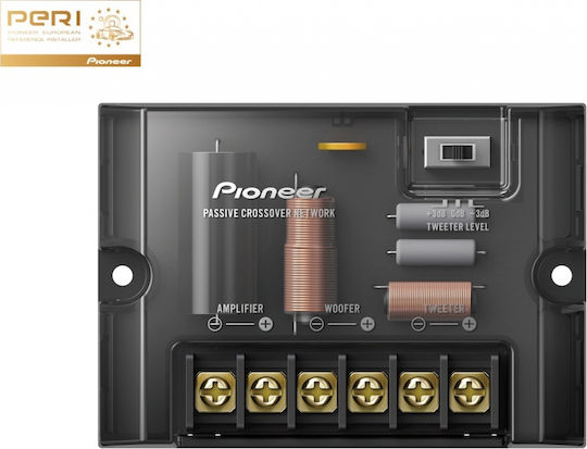 Pioneer Car Speaker Set Separate 6.5" with 110W RMS (2 Way)